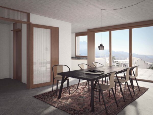 Innenvisualisierung Studienauftrag Eggenhof Luzern